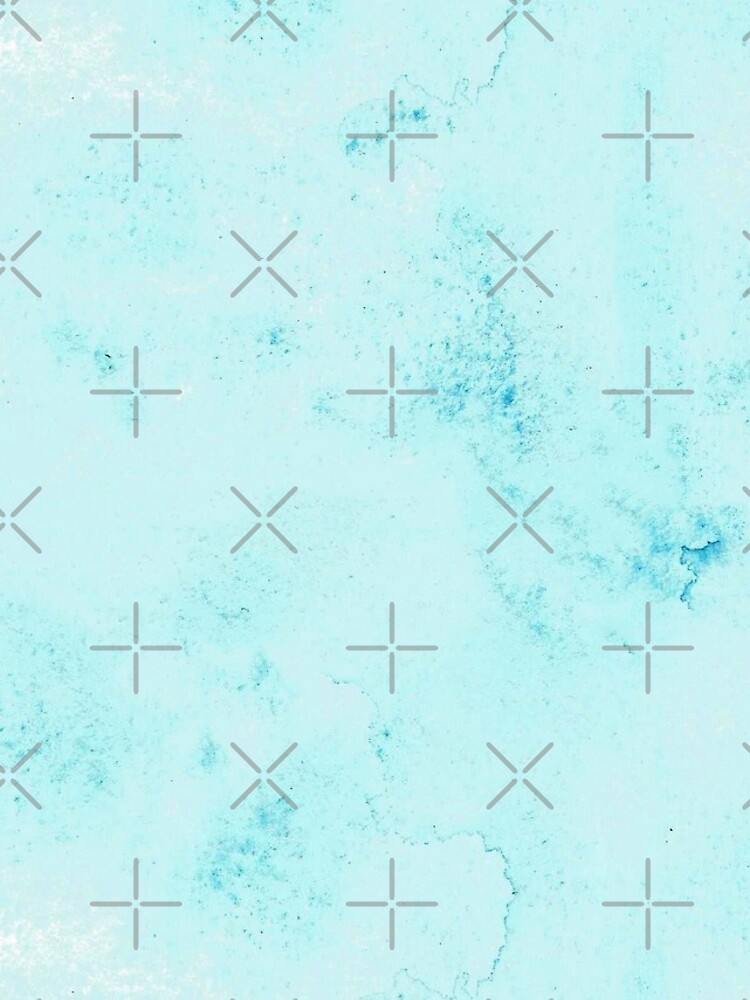 Watercolor Cerulean Blue Hand-Painted by annieparsons