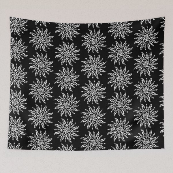 Item preview, Spiralling Stripes in White designed and sold by LauraGarabedian.
