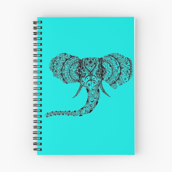 Item preview, Blue Elephant Mandala designed and sold by inklingsbyellie.