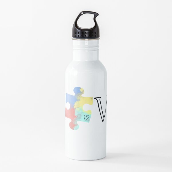 Live and Love Autism Water Bottle