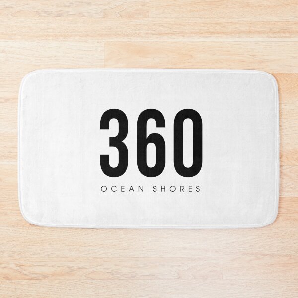 Item preview, Ocean Shores, WA- 360 Area Code designed and sold by CartoCreative.