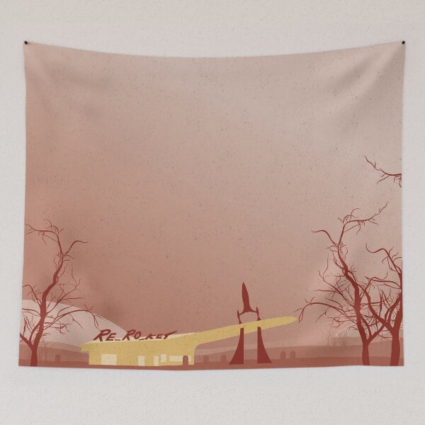 Item preview, Red Rocket - Fallout - Wasteland designed and sold by Soronelite.