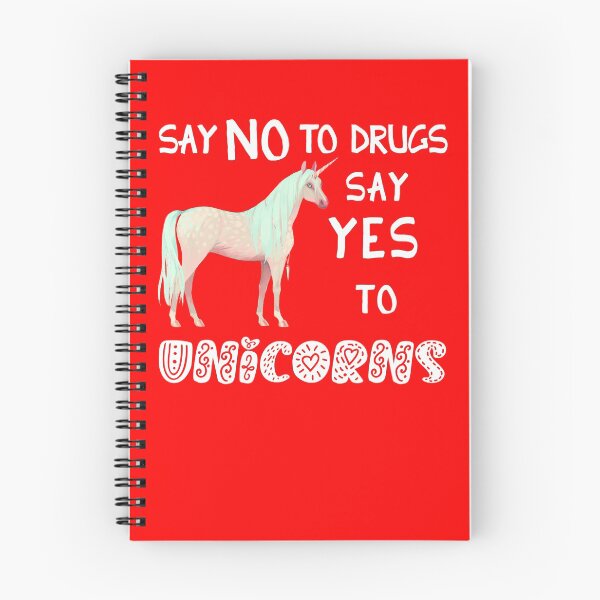 Item preview, Say No To Drugs Say Yes To Unicorns designed and sold by tncgifts.