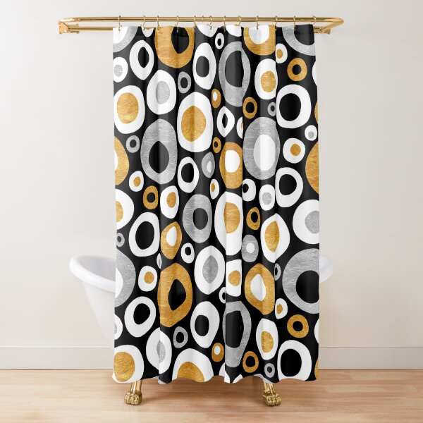 Retro Design Mid-Century Modern Shower Curtain – Folk N Funky