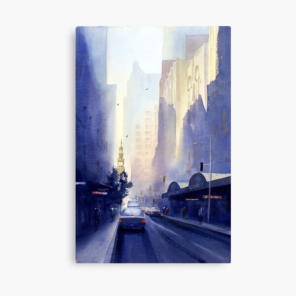 York Street, Sydney Canvas Print