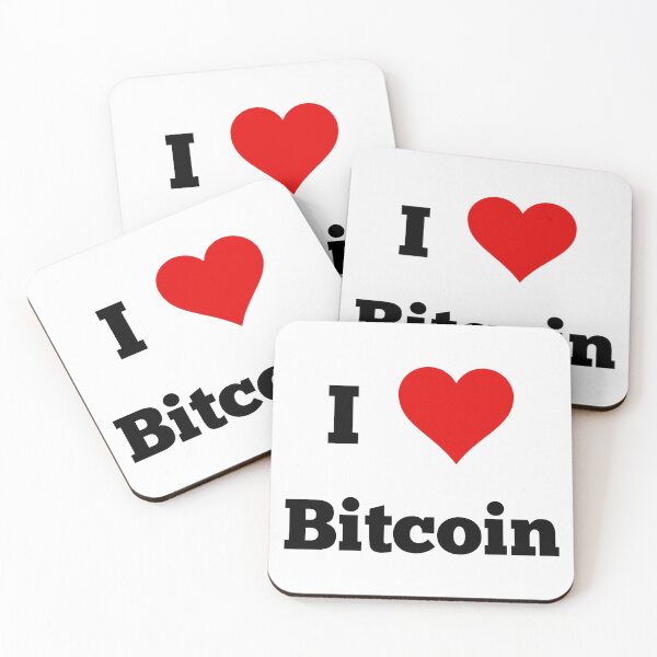 Item preview, I Love Bitcoin Crypto Entrepreneur Investor Hustler designed and sold by SwagHut.