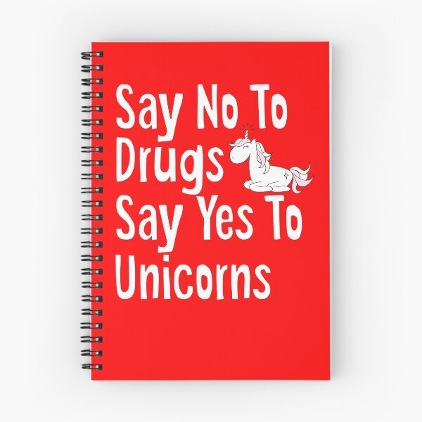 Item preview, Say No To Drugs Say Yes To Unicorns designed and sold by tncgifts.