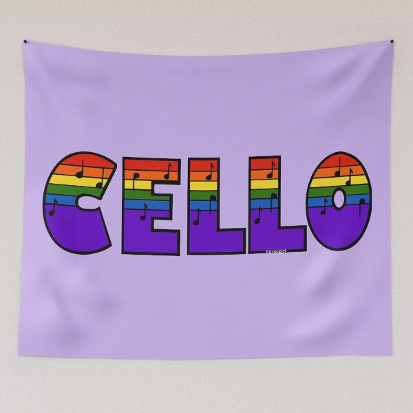 Item preview, Cello Rainbow designed and sold by Havocgirl.