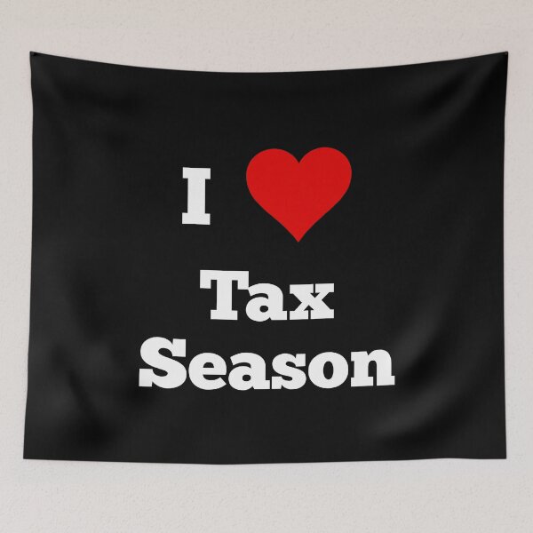Item preview, I Love Tax Season Entrepreneur Investor Hustler designed and sold by SwagHut.