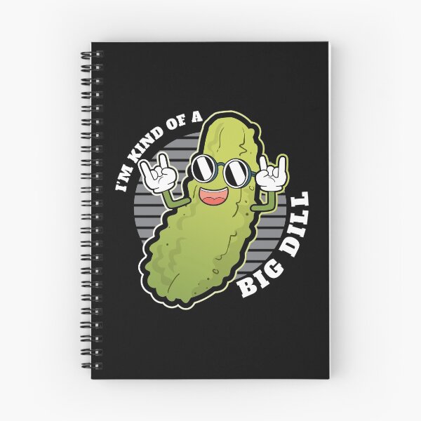 Item preview, Pickle Fan Pun design - I'm Kinda Bill Dill Joke Tee designed and sold by Lisbob.