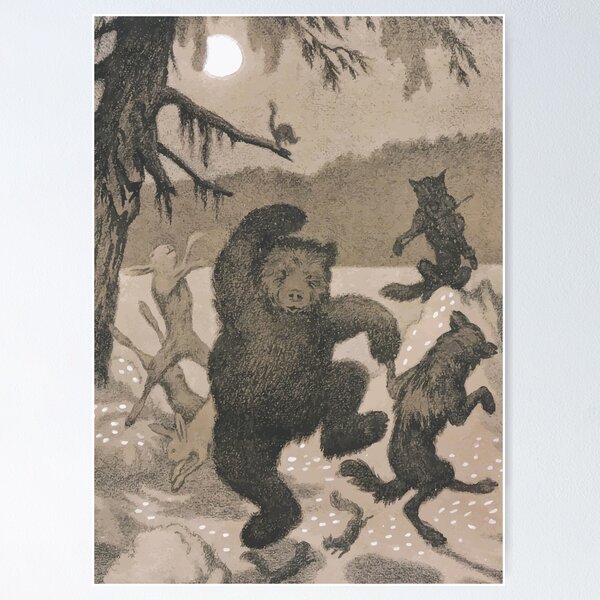 Item preview, Theodor Kittelsen Dans i Maaneglans designed and sold by wetdryvac.