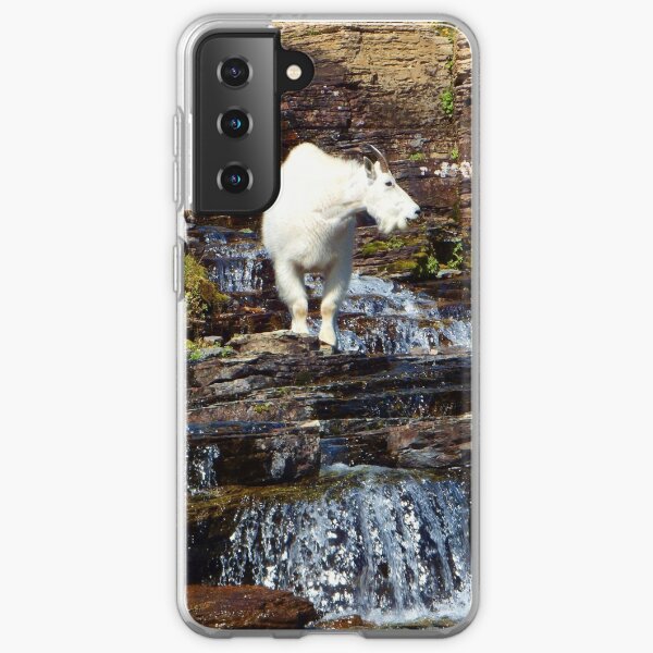 Logan Pass Mountain Goat Samsung Galaxy Soft Case