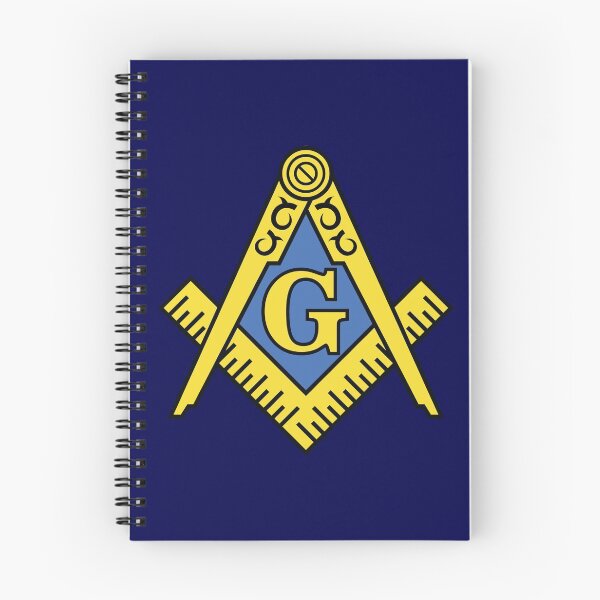 Item preview, Freemason Square & Compass Classic Blue Background Masonic designed and sold by MasterMasonMade.