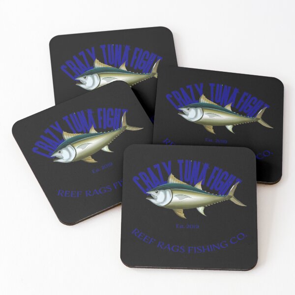 Item preview, Crazy Tuna Fight Deep Sea Saltwater Fishing design designed and sold by tronictees.