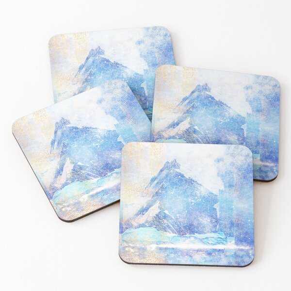 Item preview, Blue Ice Mountains designed and sold by collagecvlt.