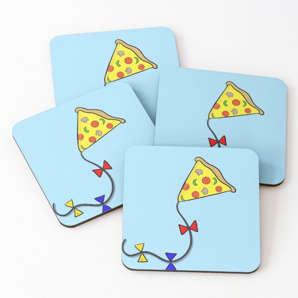 Item preview, Pizza Kite designed and sold by MouseandMoon.