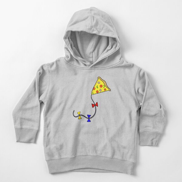 Pizza Kite Toddler Pullover Hoodie
