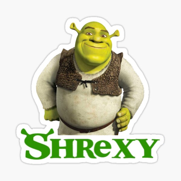  Shrek Sticker Vinyl Bumper Sticker 6 Mil Thick - Size 5 :  Sports & Outdoors