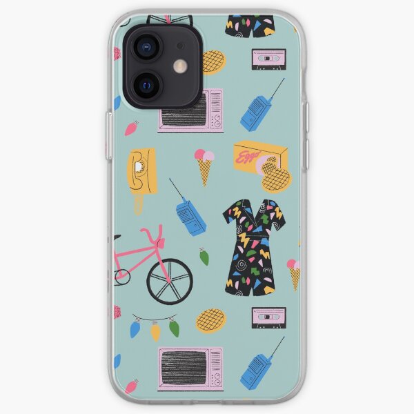 Stranger Things Pattern iPhone Soft Case