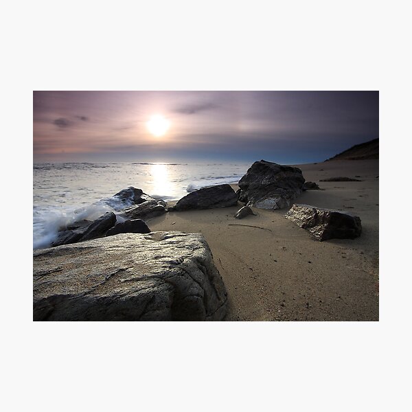 New Day Cape Cod, Eastham Ocean Side Sunrise Photographic Print
