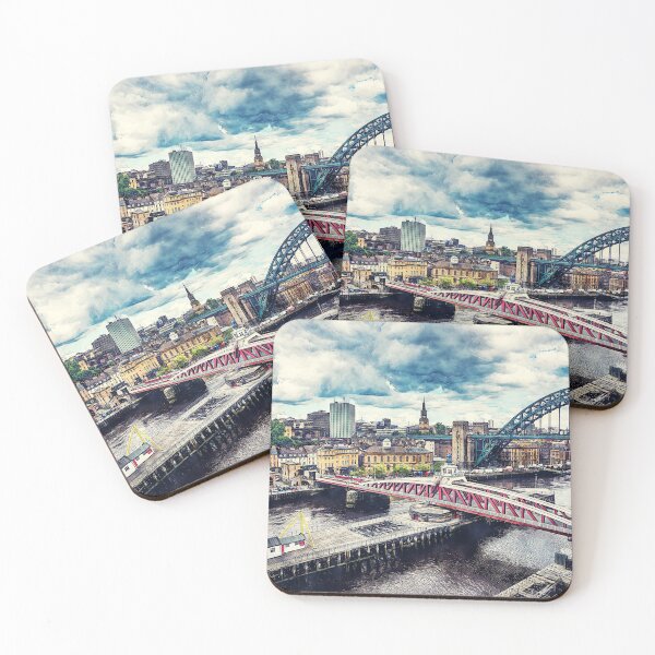 Item preview, Arte de la ciudad de Newcastle upon Tyne #newcastle #england designed and sold by JBJart.