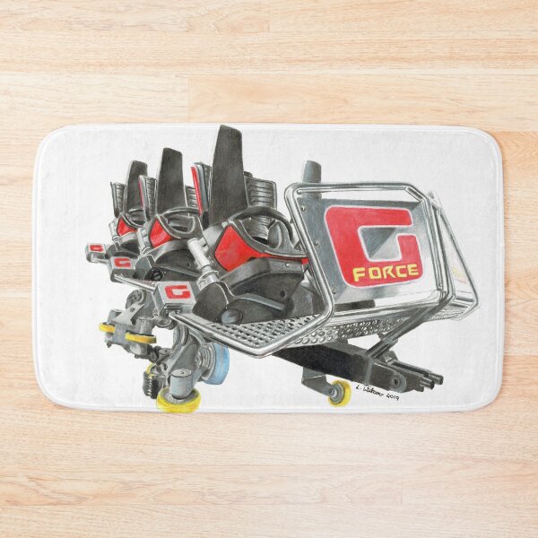 Item preview, G Force Train Drayton Manor  designed and sold by ThemeParksVisionArt ..