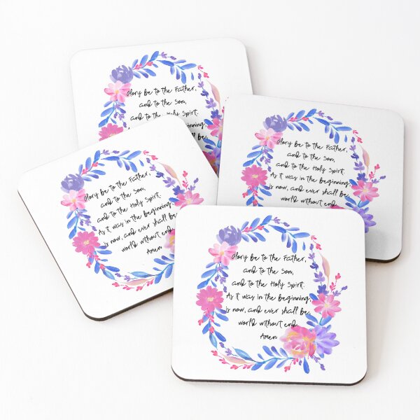 Item preview, Glory be Prayer, Catholic Prayer designed and sold by Lupappdesigns.