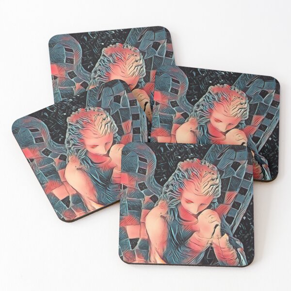 Item preview, Badlands Angel in Red designed and sold by Shelley Loewnau-Jones Studio.