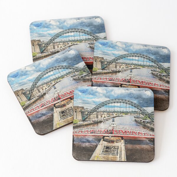 Item preview, Arte de la ciudad de Newcastle upon Tyne #newcastle #england designed and sold by JBJart.