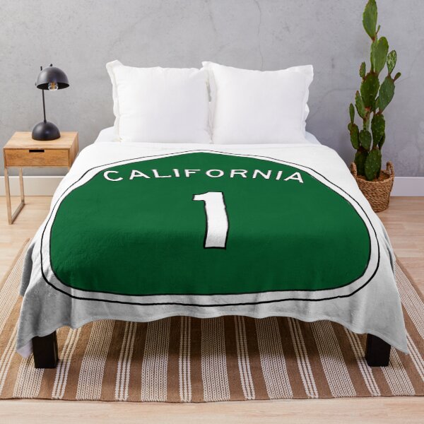 Item preview, Hand Drawn Green California 1 Sign Pacific Coast Highway designed and sold by itsrturn.