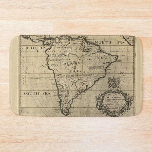 Item preview, Map of South America (circa 1700) designed and sold by allhistory.