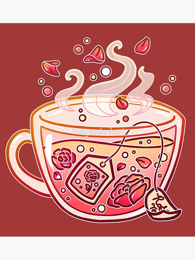 sweet-rose-tea-poster-for-sale-by-heysoleilart-redbubble