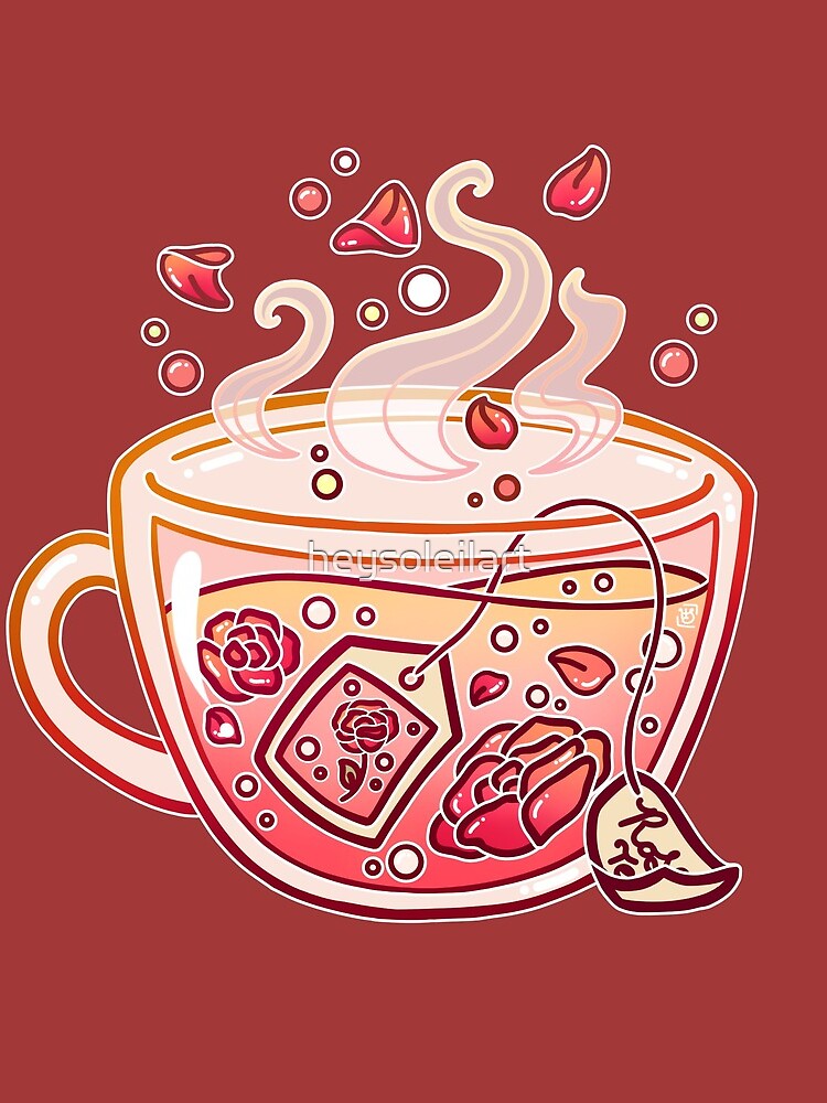 Sweet Rose Tea by heysoleilart