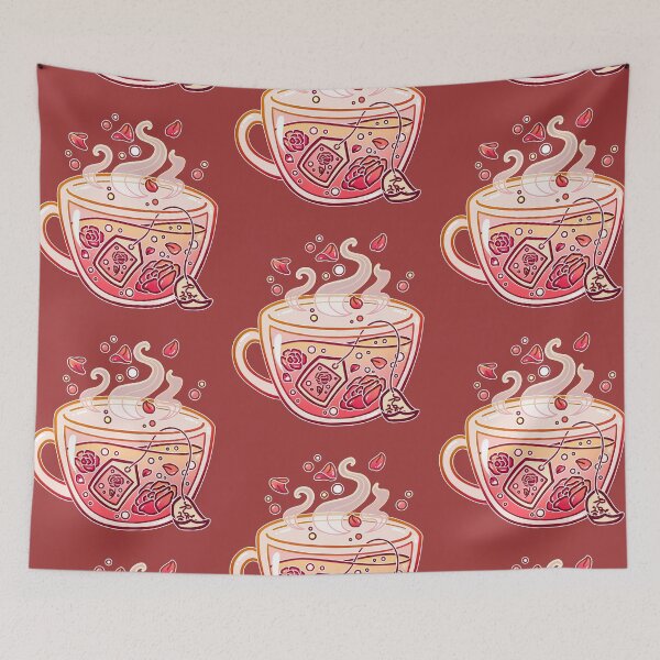 Item preview, Sweet Rose Tea designed and sold by heysoleilart.