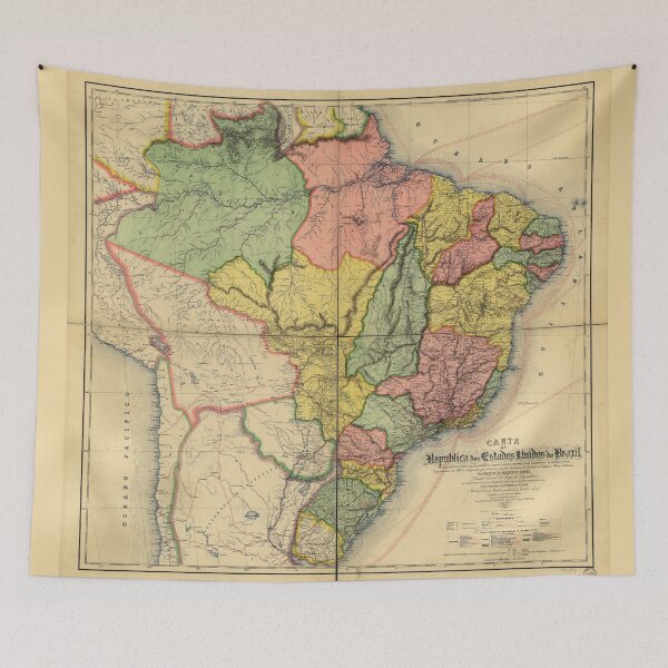 Item preview, Carta da republica dos Estados Unidos do Brazil (1892) designed and sold by allhistory.