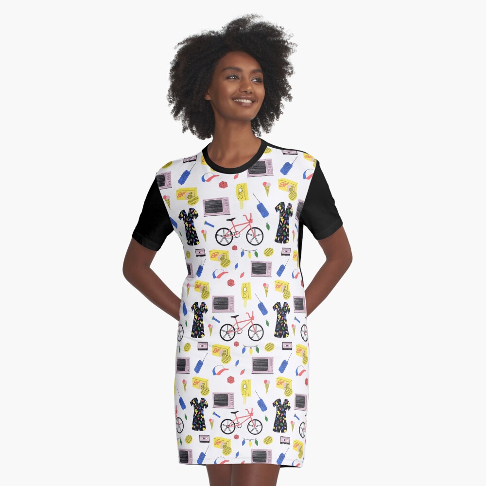 Item preview, Graphic T-Shirt Dress designed and sold by catalinafwillia.