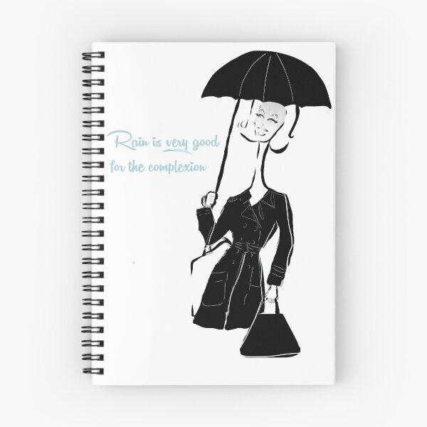 Item preview, Rain is Good for the Complexion! designed and sold by Moona Barbuzza.