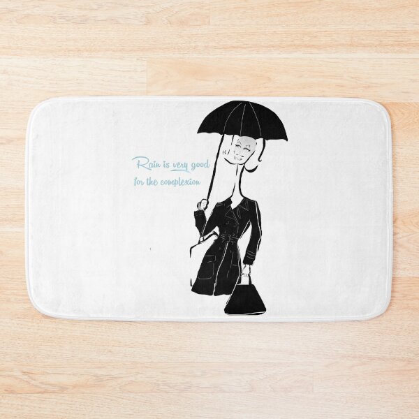 Item preview, Rain is Good for the Complexion! designed and sold by Moona Barbuzza.