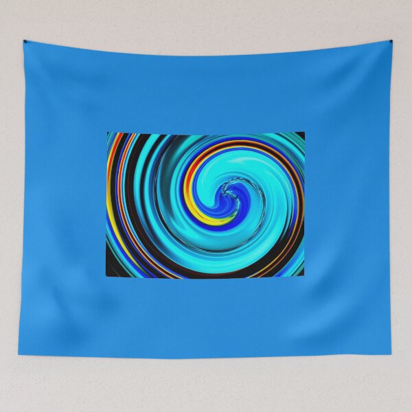 Item preview, Clothes peg in swirling colour designed and sold by penguinblue.