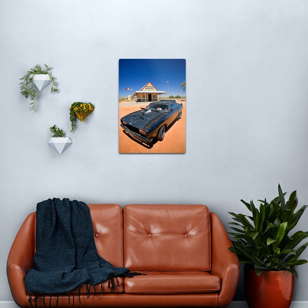 The Interceptor at Silverton, NSW Metal Print