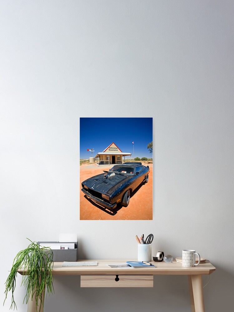 Thumbnail 1 of 3, Poster, The Interceptor at Silverton, NSW designed and sold by Richard Windeyer.