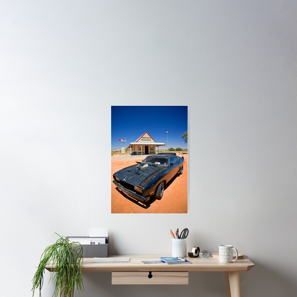 The Interceptor at Silverton, NSW Poster