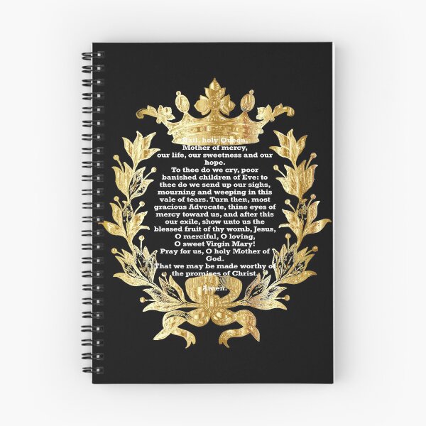 Item preview, Hail Holy Queen, Virgin Mary, Catholic Prayer  designed and sold by Lupappdesigns.