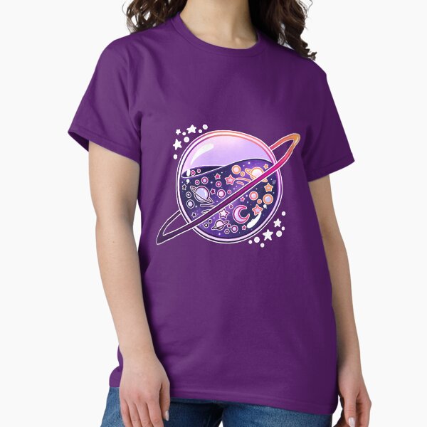 Item preview, Galaxy Filled Planet designed and sold by heysoleilart.
