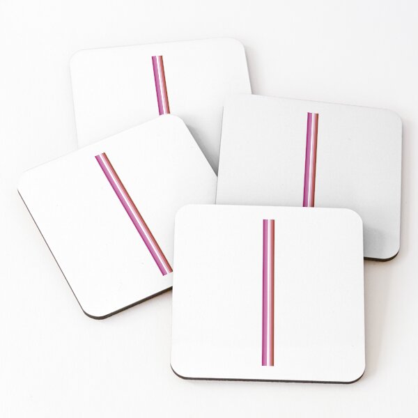 Item preview, Lesbian Flag Design Vertical Stripe graphic designed and sold by phoxydesign.