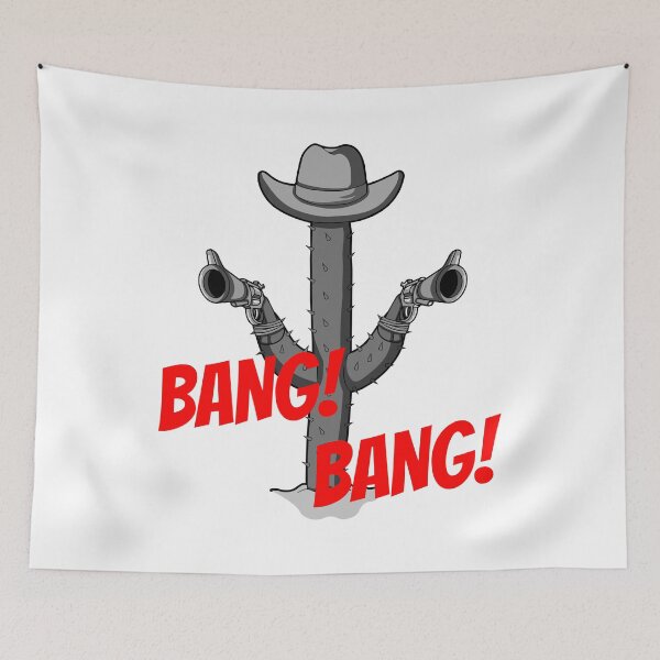 Item preview,  KAKTUS COWBOY OUTLAW WESTERN BANG BANG! designed and sold by Dwarf-Monkey.