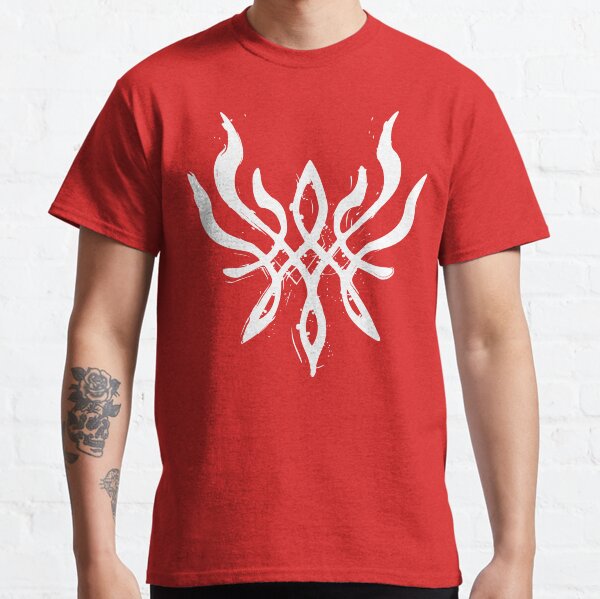 Fire Emblem™: Three Houses - Byleth Crest of Flames (Blazing Version) [White] Classic T-Shirt