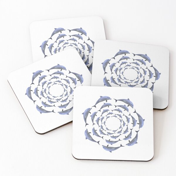 Item preview, Dolphin Circles designed and sold by Susan Wallace.