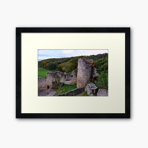 The Ruin: Burg Rötteln Framed Art Print