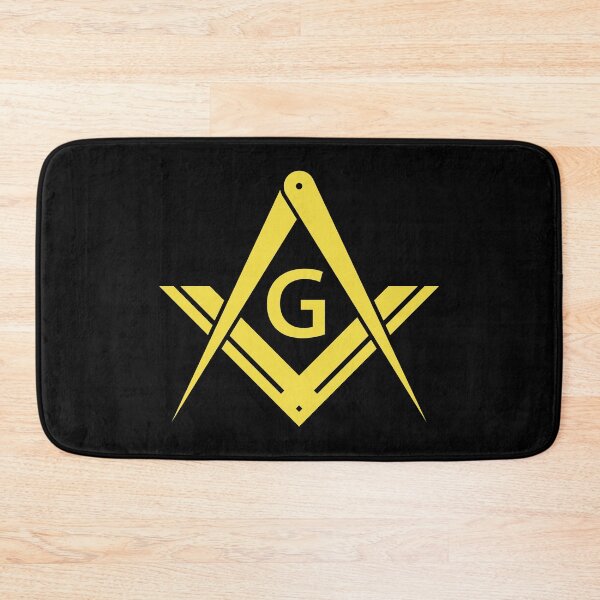 Item preview, Freemason Square & Compass Gold Modern Masonic designed and sold by MasterMasonMade.